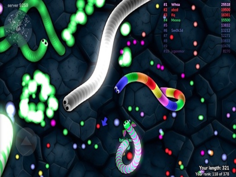 Tải Slither io Hack (Không Quảng Cáo) V3.06 Cho Android Điểm Hâp Dẫn Khi Chơi Hack Slither.io