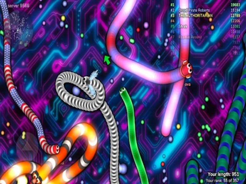 Tải Slither io Hack (Không Quảng Cáo) V3.06 Cho Android So Sánh Bản Gốc Và Bản Hack Slither.io