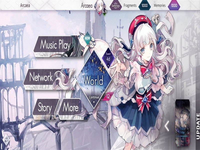 Tải Arcaea Mod Apk (Unlock All Song) V6.8.1 Tính Năng Unlock All Song Arcaea Mod