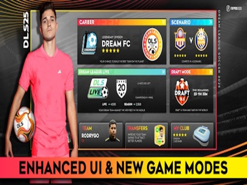 Tải Dream League Soccer 2025 Hack (Vô Hạn Tiền, Menu) v13.050 Giới Thiệu Tổng Quan Về Dream League Soccer 2025 Hack