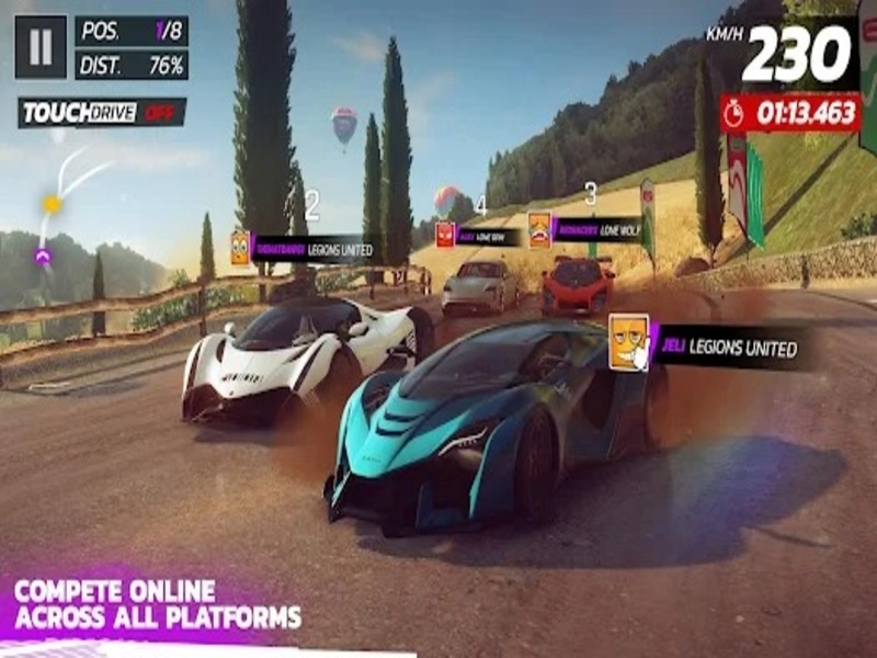 Tải Asphalt 9 Hack (Full Xe, Vô Hạn Tiền) V46.1.1a Tinh Nang Full Xe Cua Asphalt 9 Hack