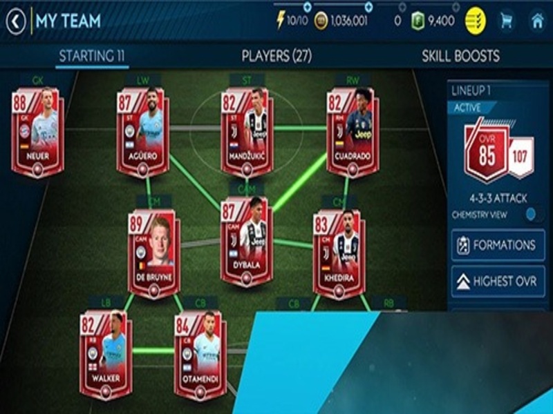 Tải FIFA Mobile Apk (Mod Menu, Full Tiền) v26.1.01 Tính Năng Mod Menu Tùy Chỉnh Linh Hoạt Của FIFA Mobile Apk