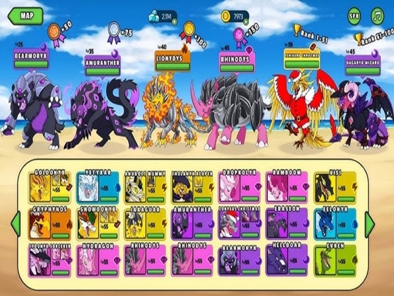 Tải Dynamons World Hack Full Rồng Apkmoday V1.11.89 So Sánh Bản Gốc Và Bản Dynamons World Hack