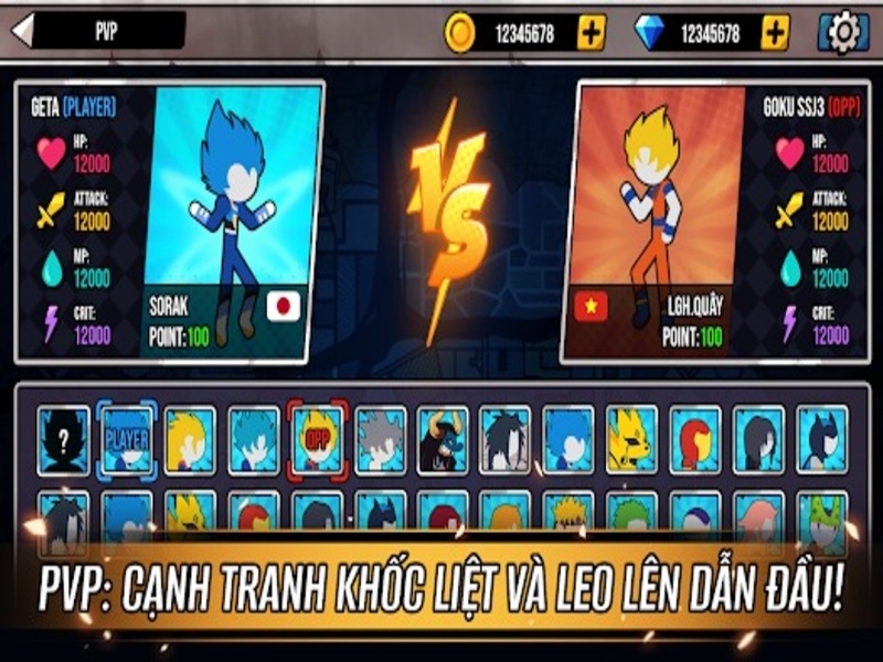Tải Hack Chiến Binh Đa Vũ Trụ Đại Chiến (Vô Hạn Tiền) V1.3.3 Có Đến 7 Chế Độ Chơi Khác Nhau