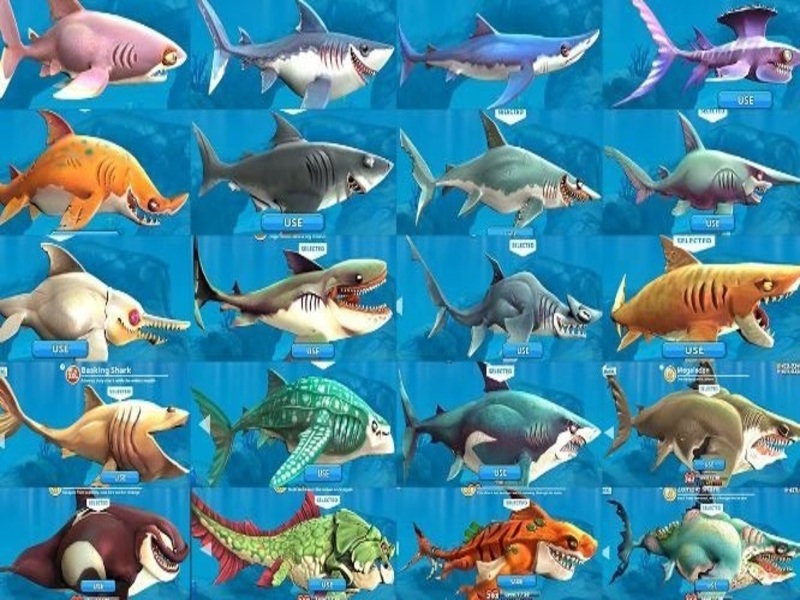 Tải Hungry Shark World Hack (Full Tiền, Kim Cương) V7.2.3 So Sánh Bản Gốc Và Bản Hungry Shark World Hack
