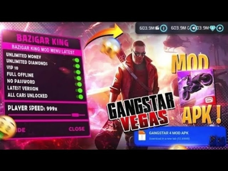 Tải Hack Gangstar Vegas Mod Apk (Full Tiền, Kim Cương) v9.4.2a Full Tiền & Kim Cương Trong Hack Gangstar Vegas