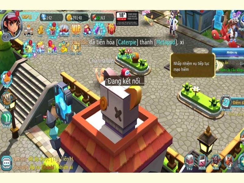 Tải Hack Pokemon Đại Chiến Androidmentor (Vô Hạn Vàng) V65.0.0 Gameplay Thú Vị Trong Hack Pokemon Đại Chiến