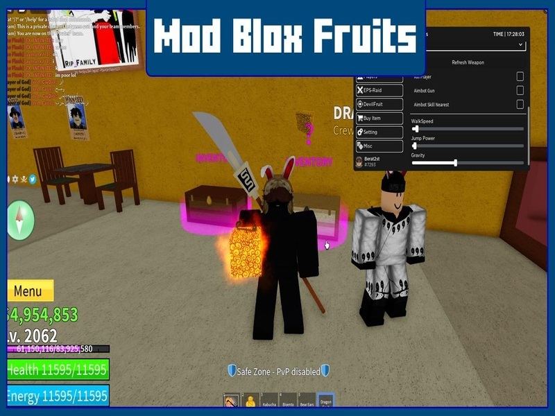 Tải Hack Blox Fruit Apkmoday VNG (Full Trái Ác Quỷ) Update 30 Vô Hạn Tiền và Điểm Trong Hack Blox Fruit VNG