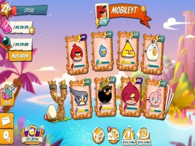 Tải Hack Angry Birds 2 (Vô Hạn Tiền) V7.0.0 Hệ Thống Chim Đa Dạng Và Tùy Chỉnh Chiến Thuật Trong Hack Angry Birds 2