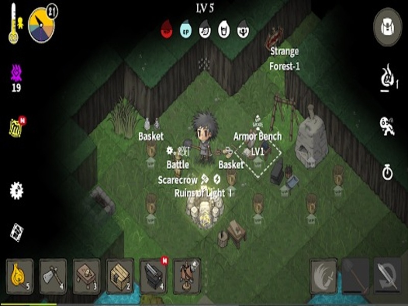 Tải The Wild Darkness Mod Apk1.3.58 (Menu, Vô Hạn Tiền) Hệ Thống Crafting Phong Phú Trong The Wild Darkness Mod