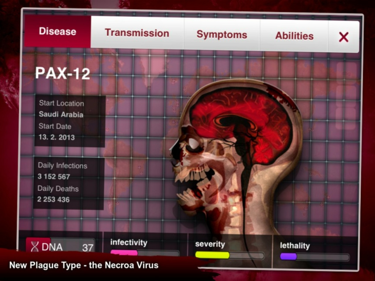 Tải Plague Inc Mod (Vô Hạn DNA, Mở Khóa, NO ADS) v1.22.7 Tạo Ra Những Biến Thể Nguy Hiểm – Cải Tiến Mầm Bệnh Không Ngừng