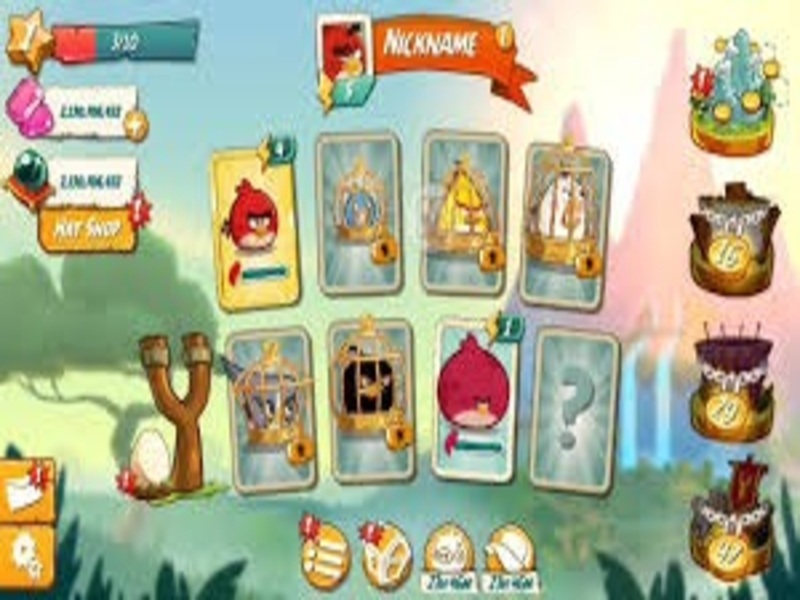 Tải Hack Angry Birds 2 (Vô Hạn Tiền) V7.0.0 So Sánh Bản Gốc Và Bản Hack Angry Birds 2