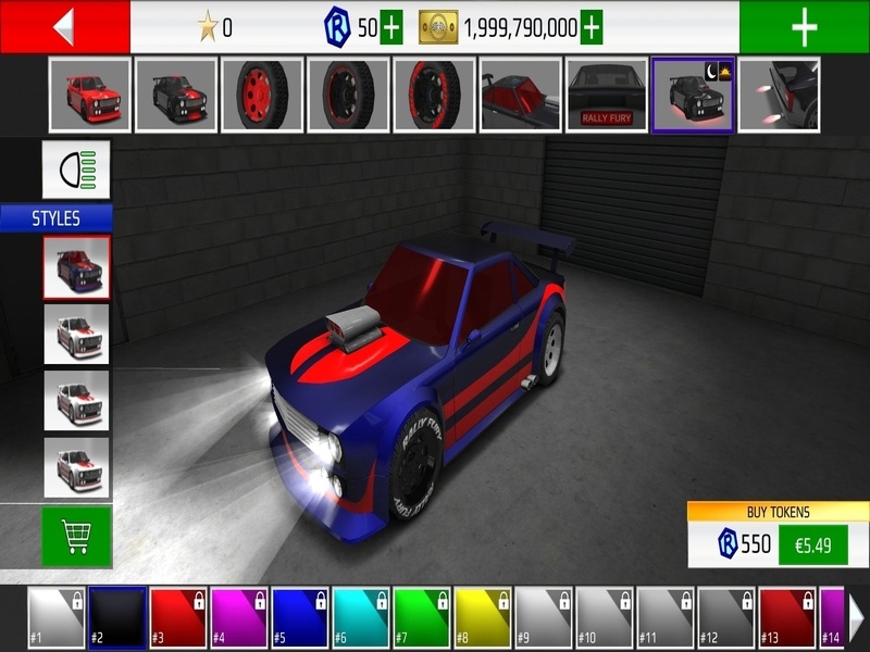 Tải Rally Fury Hack (Vô Hạn Tất Cả) V1.120 So Sánh Bản Gốc Và Bản Rally Fury Hack