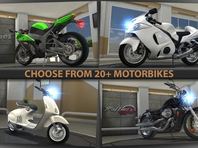Tải Traffic Rider Mod APK (Unlimited Money, Mở Khóa Tất Cả Xe) v2.11 Trải Nghiệm Lối Chơi Hấp Dẫn Của Traffic Rider Mod Apk