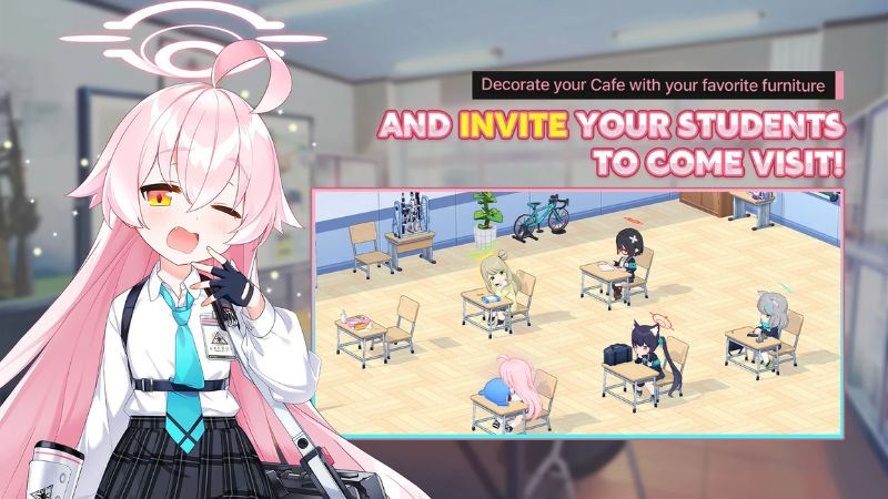 Tải Blue Archive Apk (MOD Menu, CD, Sát Thương) v1.85.395772 Blue Archive Thế Giới Nhập Vai Anime Đầy Màu Sắc