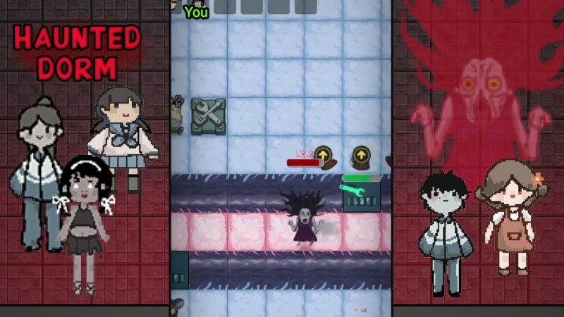 Tải Haunted Dorm Hack (MOD Menu Tiếng Việt, Vô Hạn Tiền) v1.8.3 Hack Haunted Dorm