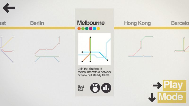 Tải Mini Metro Apk v2.56.0 Phiên Bản Mới Nhất Miễn Phí Mini Metro Apk Khám Phá Nhiều Thành Phố Lớn Trên Thế Giới