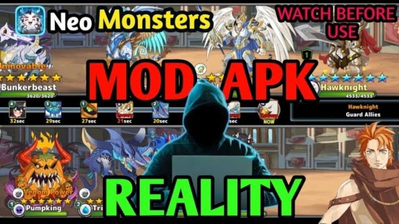 Tải Neo Monster Mod Apk (Menu, Sát Thương, Vô Hạn Tiền) v2.64 Neo Monster Mod Apk Mang Lại Trải Nghiệm Gì Khác Biệt?