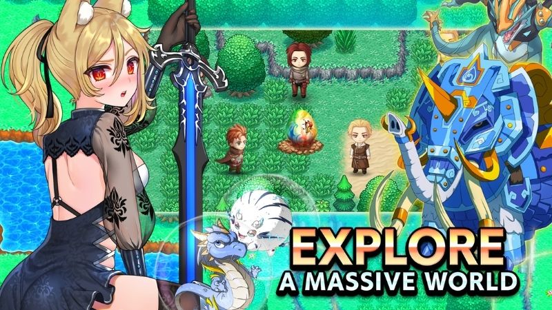 Tải Neo Monster Mod Apk (Menu, Sát Thương, Vô Hạn Tiền) v2.64 Neo Monster Đồ Họa 2D Đẹp Mắt, Thiết Kế Sống Động