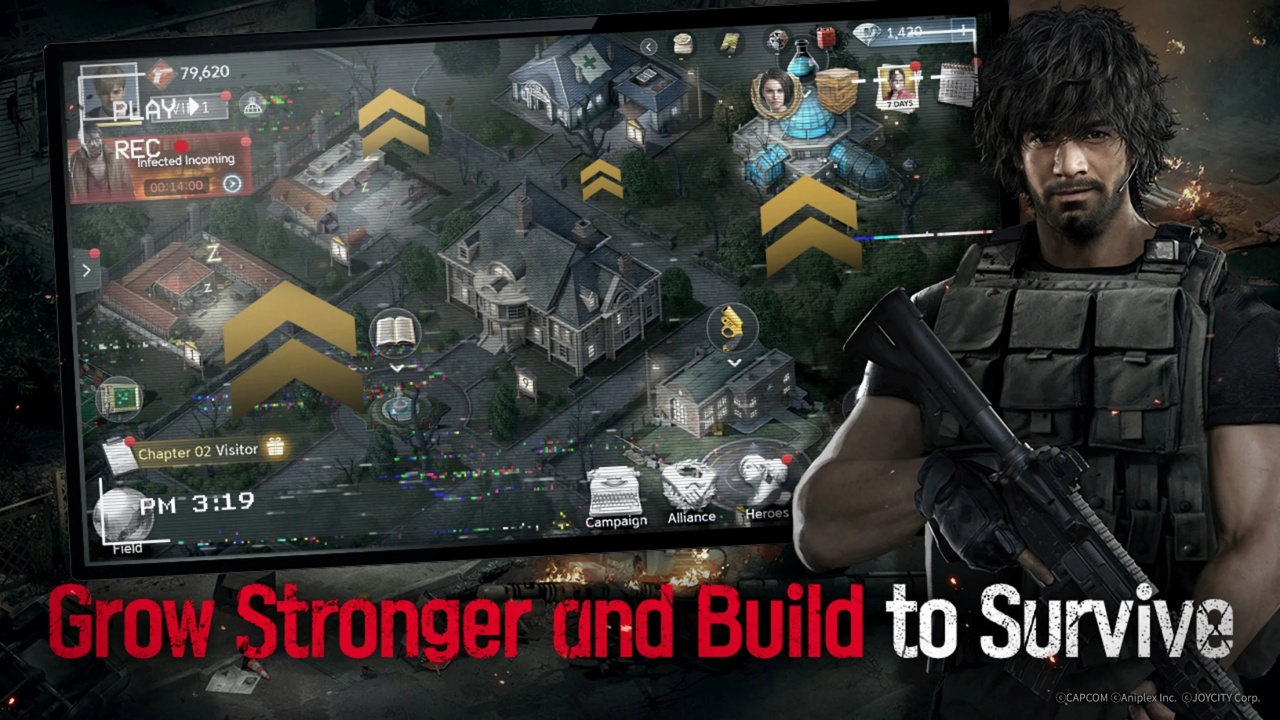 Tải Resident Evil Survival Unit Mod Apk (Menu, Bất Tử) v1.3.1 Xây Dựng Công Trình Và Củng Cố Căn Cứ Sinh Tồn