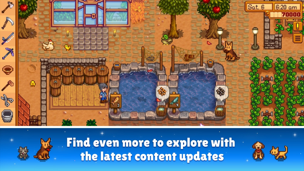 Tải Stardew Valley Mod APK (Vô Hạn Tiền, Sức Bền, MOD Menu) v1.6.15.0 Lối Chơi Nông Trại Và Chế Tạo Hấp Dẫn