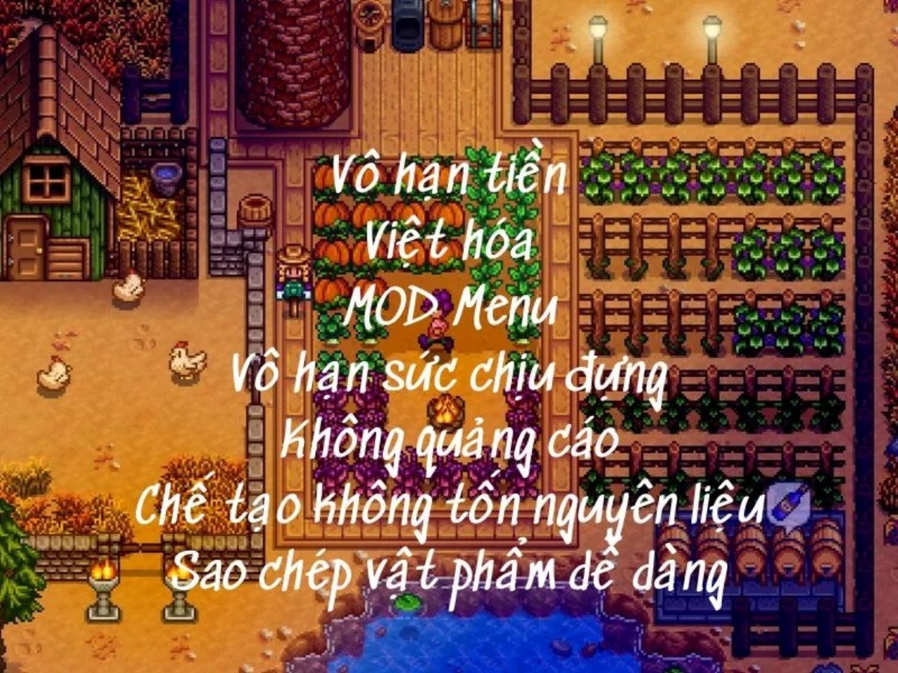 Tải Stardew Valley Mod APK (Vô Hạn Tiền, Sức Bền, MOD Menu) v1.6.15.0 Stardew Valley Mod Giúp Bạn Trải Nghiệm Game Khác Biệt Thế Nào?