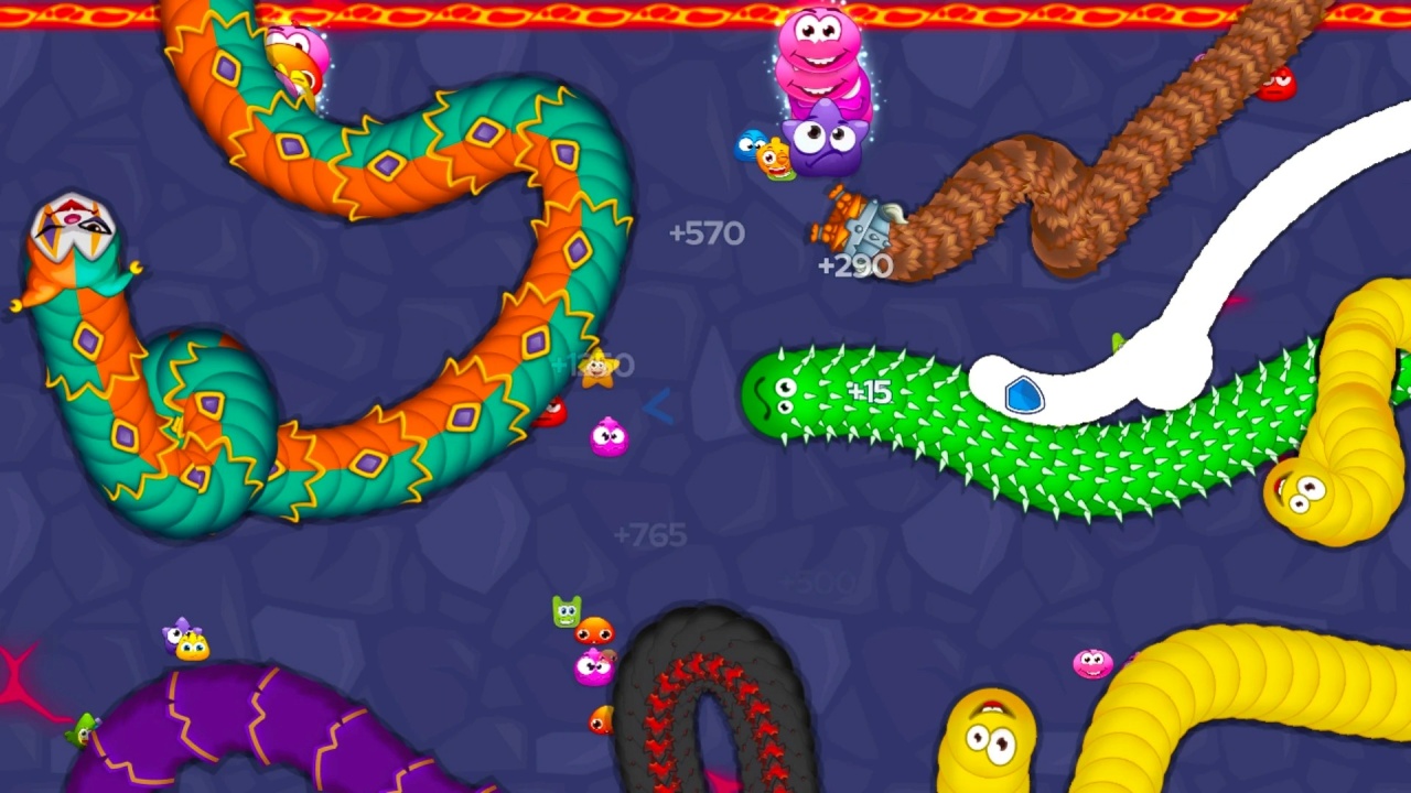 Tải Worm Hunt Mod Apk (MOD Menu, Vô Hạn Tiền, Mở Khóa Skin) v4.13.0 Lối Chơi Cuốn Hút Với Những Trận Đấu Rắn Gây Nghiện