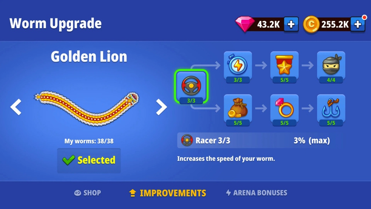 Tải Worm Hunt Mod Apk (MOD Menu, Vô Hạn Tiền, Mở Khóa Skin) v4.13.0 Tham Gia Thử Thách Và Sự Kiện Hàng Ngày Để Nhận Thưởng