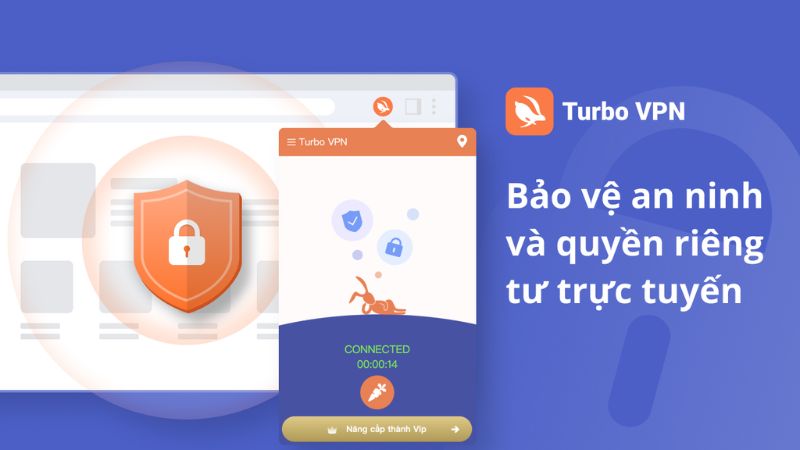 Tải Turbo VPN APK (MOD Mở Khóa Premium, VIP) v4.2.9.6 Bảo Mật Kết Nối An Toàn Tuyệt Đối Qua Turbo VPN Apk