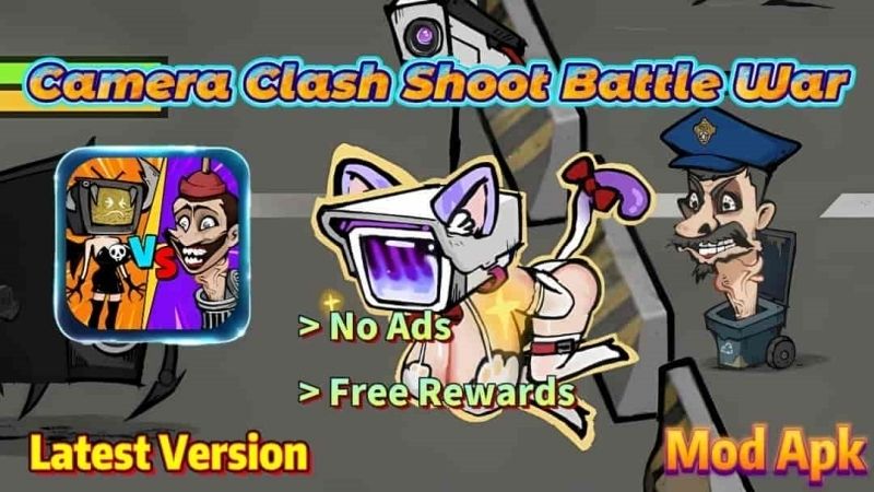 Tải Hack Camera Clash Mod APK (Vô Hạn Tiền) v2.3.5 Cận Cảnh Các Tính Năng "Phá Đảo" Thế Giới Camera Clash Mod APK