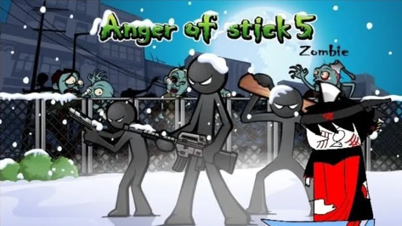 Tải Anger of Stick 5 Hack (Vô Hạn Tiền, Kim Cương) v1.1.92 Cuộc Chiến Sinh Tồn Của Các Chiến Binh Người Que Tại Anger Of Stick 5 Hack
