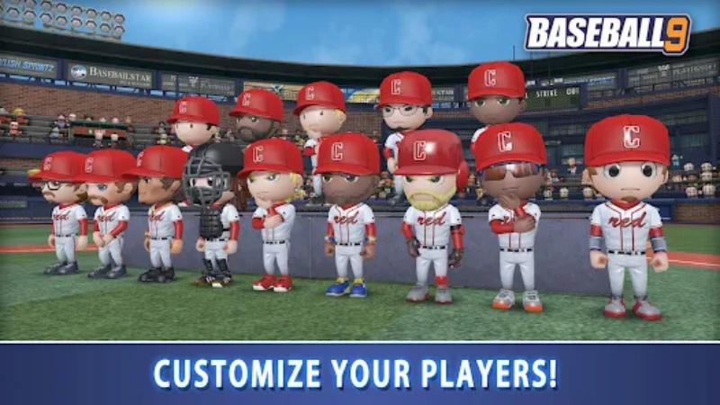Tải BASEBALL 9 MOD APK v3.1.1 (Vô Hạn Tiền) BASEBALL 9 MOD APK