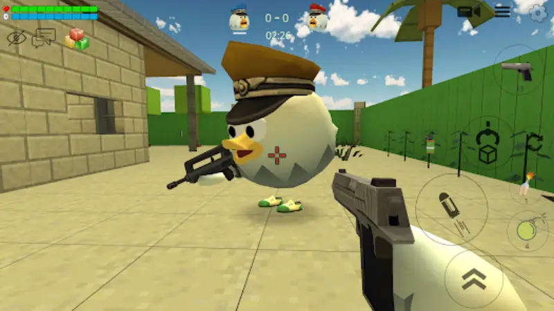 Tải Chicken Gun MOD APK v5.8.02 (Menu, Bất tử, Vô hạn tiền) Chicken Gun MOD APK