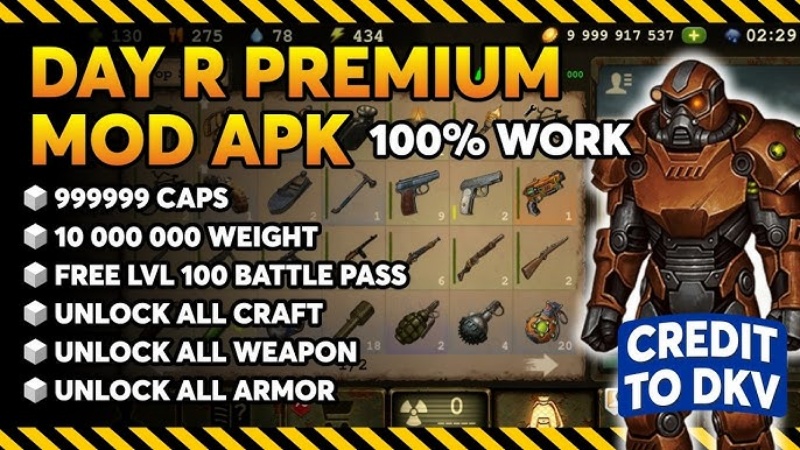Tải Day R Premium MOD APK (Vô Hạn Tiền) Mới Nhất Day R Premium MOD APK