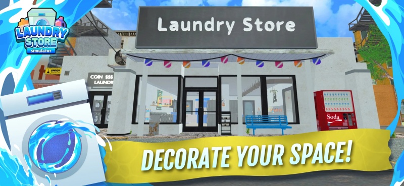 Tải Laundry Store Simulator v7.1.3 MOD APK (Vô Hạn Tiền) Laundry Store Simulator MOD APK