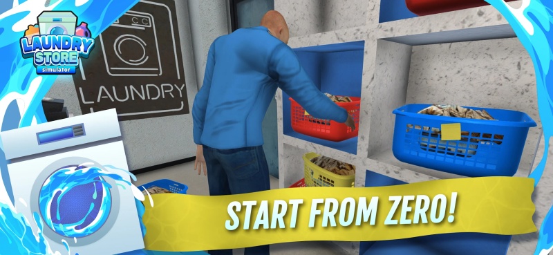 Tải Laundry Store Simulator v7.1.3 MOD APK (Vô Hạn Tiền) Laundry Store Simulator MOD APK