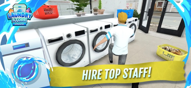 Tải Laundry Store Simulator v7.1.3 MOD APK (Vô Hạn Tiền) Laundry Store Simulator MOD APK
