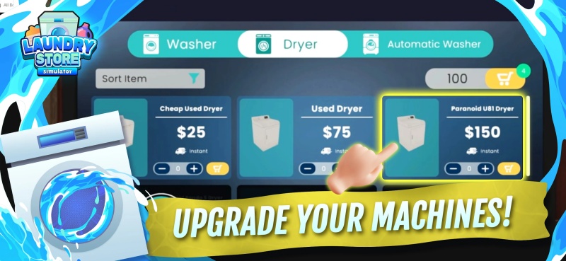 Tải Laundry Store Simulator v7.1.3 MOD APK (Vô Hạn Tiền) Laundry Store Simulator MOD APK