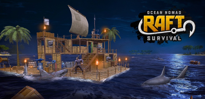 Tải Raft Survival: Ocean Nomad MOD APK v2.9.2 (MOD MENU, Vô Hạn Tiền) Raft Survival: Ocean Nomad MOD APK