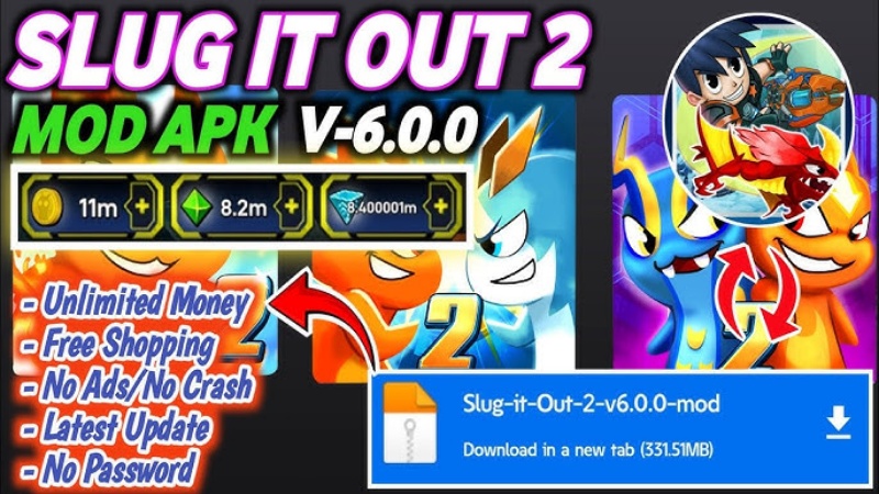 Tải Slugterra: Slug it Out 2 v6.4.1 MOD APK (Vô Hạn Tiền) Slugterra: Slug it Out 2 MOD APK