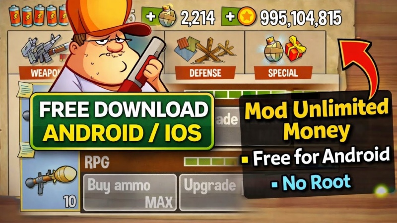 Tải Swamp Attack MOD APK v4.7.9.0 (Vô Hạn Tiền) Miễn Phí Swamp Attack MOD APK