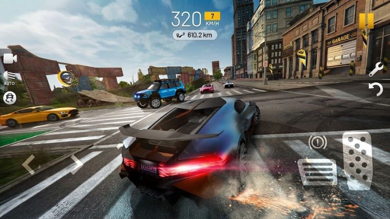 Tải Hack Extreme Car Driving Simulator (MOD Menu, Vô Hạn Tiền) v7.13.1 Giao diện Mod Menu trong Extreme Car Driving Simulator