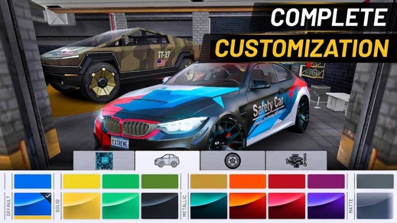 Tải Hack Extreme Car Driving Simulator (MOD Menu, Vô Hạn Tiền) v7.13.1 Hack Extreme Car Driving Simulator lái xe thể thao trong thành phố