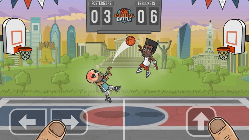 Tải Basketball Battle v2.4.52 MOD APK (Vô Hạn Tiền, Max Level) Trận bóng rổ 1v1 nhanh và dễ cuốn