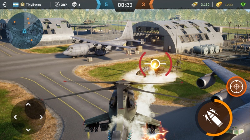 Tải Massive Warfare MOD APK (Vô Hạn Tiền, Mở Khóa) v1.108.656 Bản đồ chiến đấu trong Massive Warfare